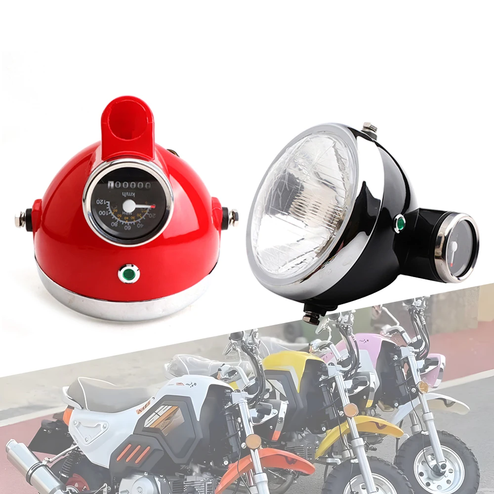 Motorcycle Front Headlamp Headlight & Meter Assembly for Honda Monkey Gorilla Z50 Z50A Z50J Z50R Z50J Z110 Z125 Mini Trail Bike
Motorcycle Front Headlamp Headlight & Meter Assembly for Honda Monkey Gorilla Z50 Z50A Z50J Z50R Z50J Z110 Z125 Mini Trail Bike