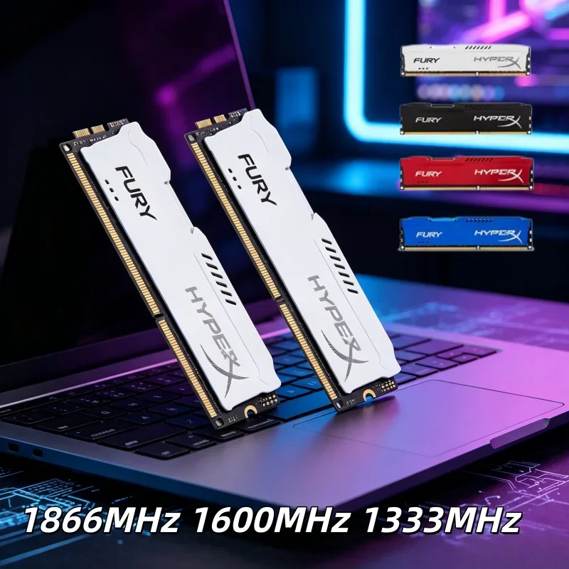 2PCS Dual Channel DDR3 Fury RAM Kit 8GB 16GB Desktop Memoria 1333 1600 1866MHz PC3 240Pin 1.5V Old PC Upgrade Memory Stick
2PCS Dual Channel DDR3 Fury RAM Kit 8GB 16GB Desktop Memoria 1333 1600 1866MHz PC3 240Pin 1.5V Old PC Upgrade Memory Stick