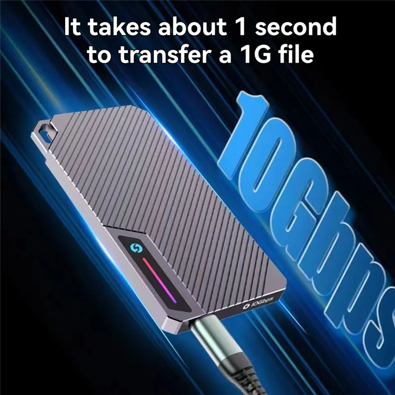 Practical-RGB Hard Drive Enclosure External SATA To Type-C 7Mm HDD SSD Case 10Gbps For NVME SATA M.2 2280 M Key B Key B/M Key
Practical-RGB Hard Drive Enclosure External SATA To Type-C 7Mm HDD SSD Case 10Gbps For NVME SATA M.2 2280 M Key B Key B/M Key