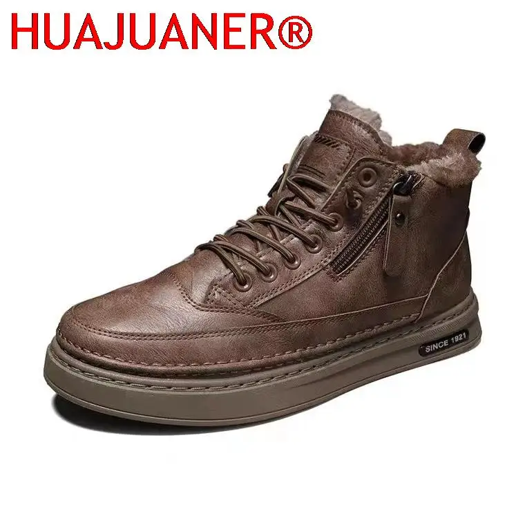 Men's Boots Winter Cotton Shoes High-top Fashion Casual Shoes Trend Boots Flat Shoes Korean Version Tooling Shoes Student
Men's Boots Winter Cotton Shoes High-top Fashion Casual Shoes Trend Boots Flat Shoes Korean Version Tooling Shoes Student