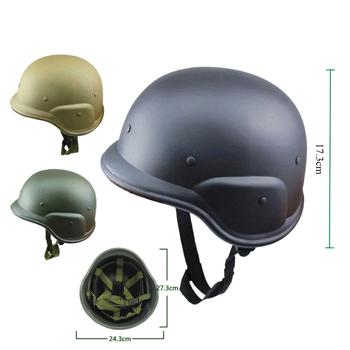 M88 Helmet ABS Plastic Protective Helmet Tactical Helmet CS Field Combat Motorcycle Riding Helmets Mesh Cover Protection Gear
M88 Helmet ABS Plastic Protective Helmet Tactical Helmet CS Field Combat Motorcycle Riding Helmets Mesh Cover Protection Gear
