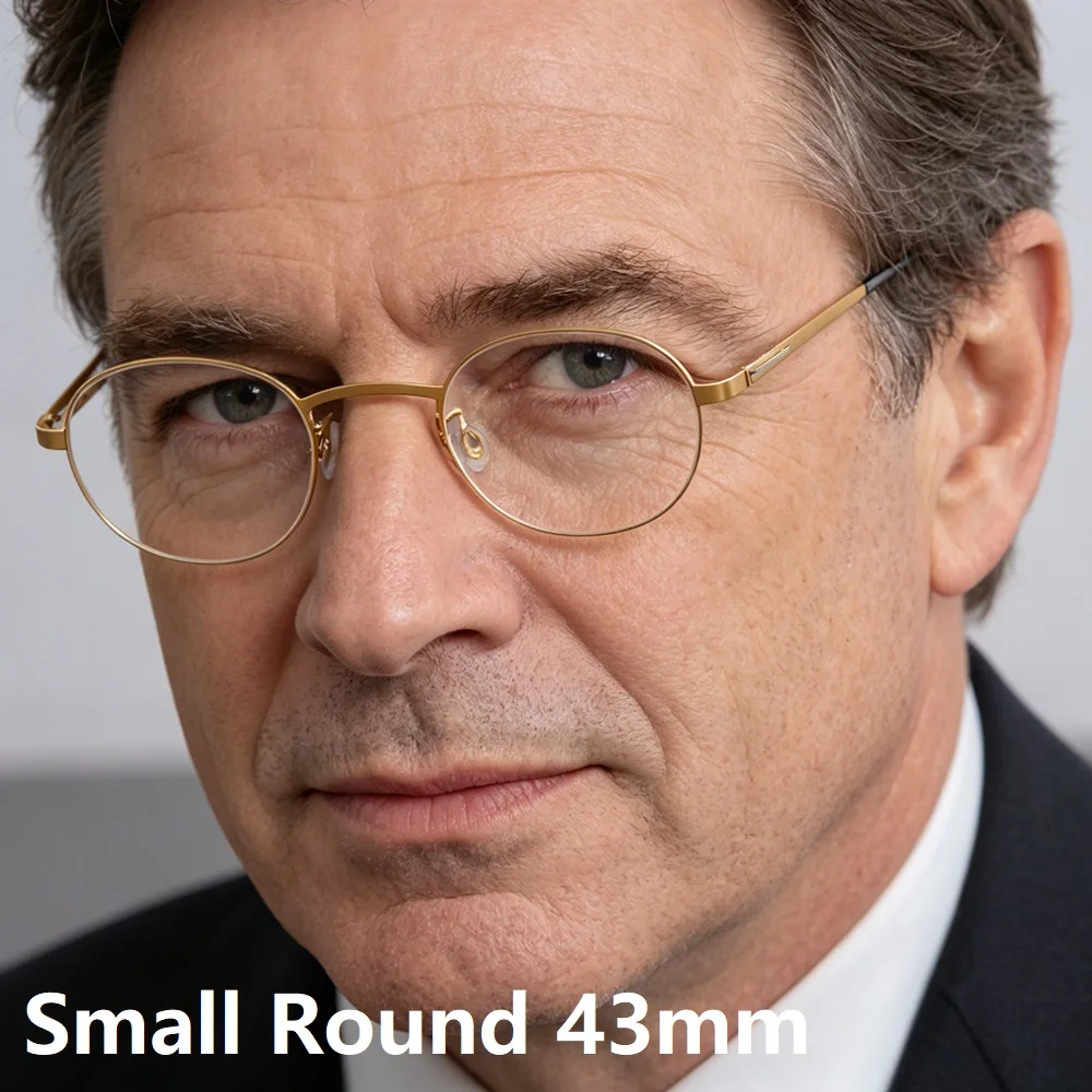 Small Round Screwless Glasses Frame Men Women Eyeglasses Ultralight Spectacles Cozy Fashion Brand Design 43mm Mini Vintage Style
Small Round Screwless Glasses Frame Men Women Eyeglasses Ultralight Spectacles Cozy Fashion Brand Design 43mm Mini Vintage Style