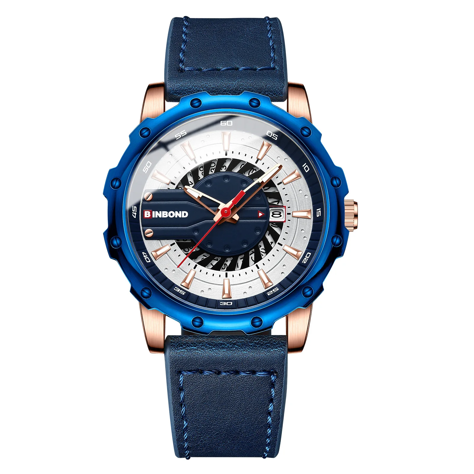 New Casual Leather Men Quartz Watch Luminous Hands Date Calendar Fashion Wristwatch With Gift Box
New Casual Leather Men Quartz Watch Luminous Hands Date Calendar Fashion Wristwatch With Gift Box