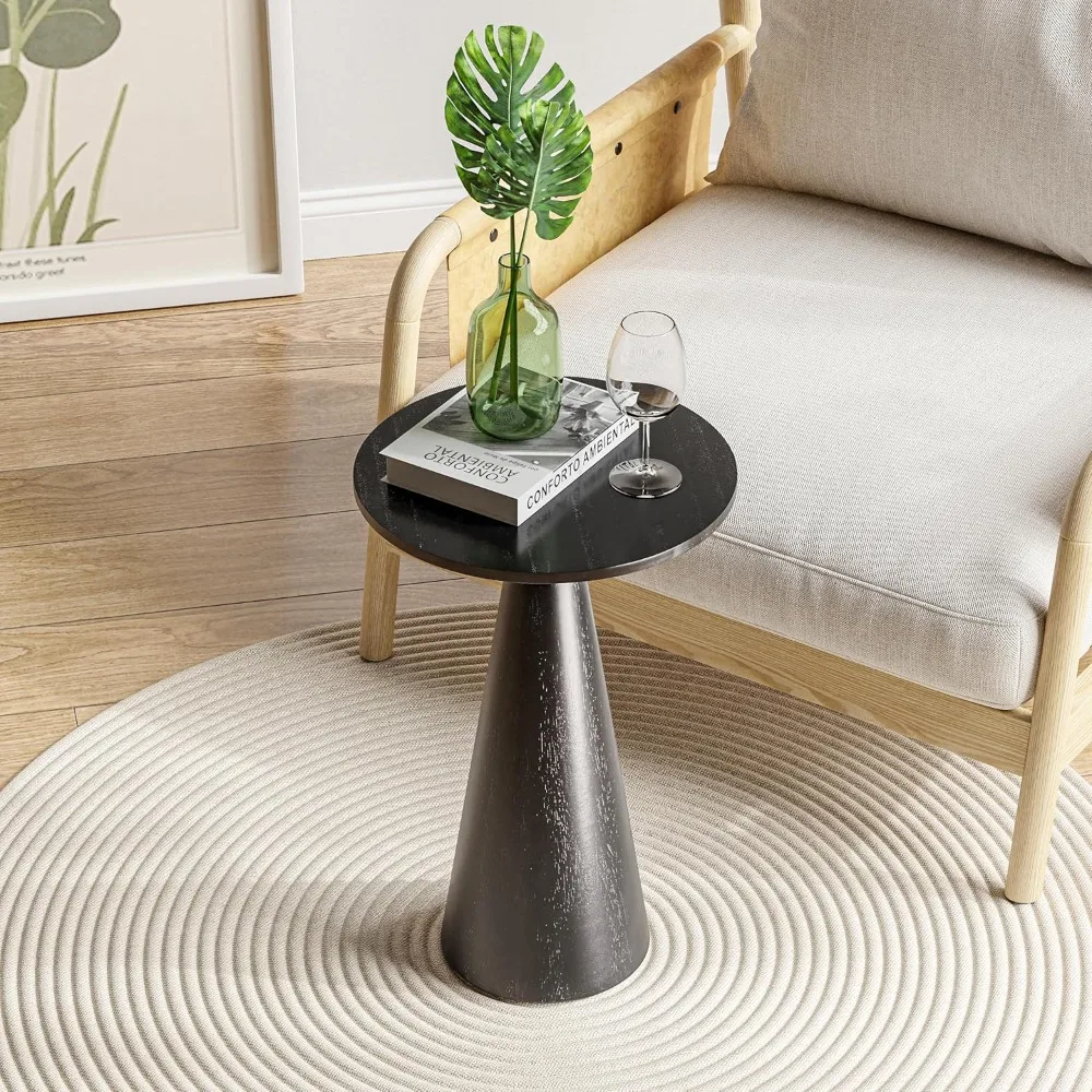 Farmhouse Pedestal Small End Table Round Martini Table Wood Plant Stand Rustic Drink Table for Small Space Living Room, Bedroom
Farmhouse Pedestal Small End Table Round Martini Table Wood Plant Stand Rustic Drink Table for Small Space Living Room, Bedroom