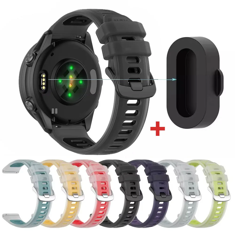 Band+Dust Stopper For Garmin Forerunner 570 265 255 165 55/Vivoactive 6 5 4/Venu Sport Silicone Bracelet 22mm 20mm watch strap
Band+Dust Stopper For Garmin Forerunner 570 265 255 165 55/Vivoactive 6 5 4/Venu Sport Silicone Bracelet 22mm 20mm watch strap