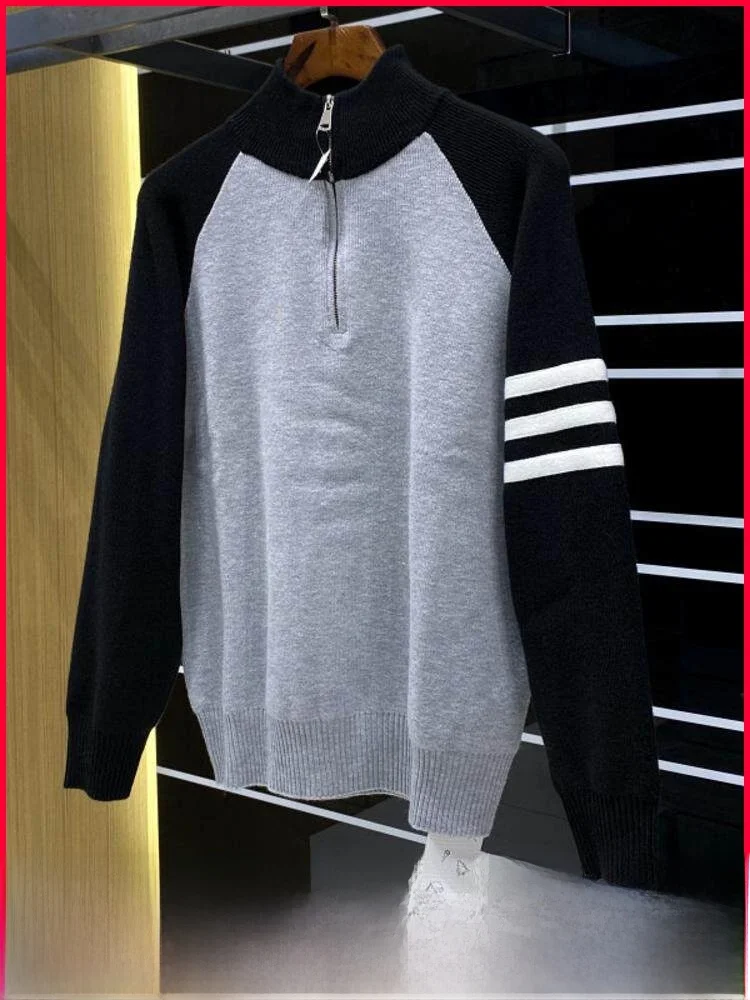 Loose Fit Men's Knitwear f Zip Design Color Blo Sweater Casual Sle Autumn Winter Comfortable Breathable Warm Polyester...
Loose Fit Men's Knitwear f Zip Design Color Blo Sweater Casual Sle Autumn Winter Comfortable Breathable Warm Polyester...