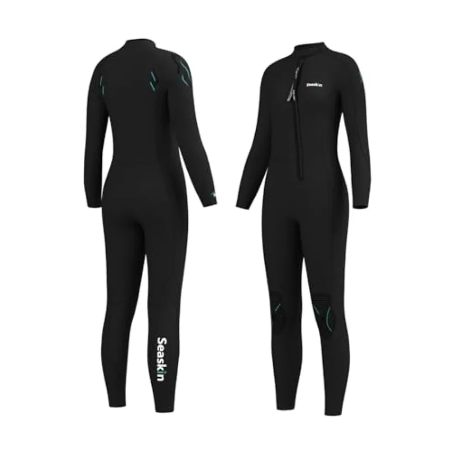 5mm Womens Wetsuit Front Zip for surfing neoprene black flexible and warm
5mm Womens Wetsuit Front Zip for surfing neoprene black flexible and warm