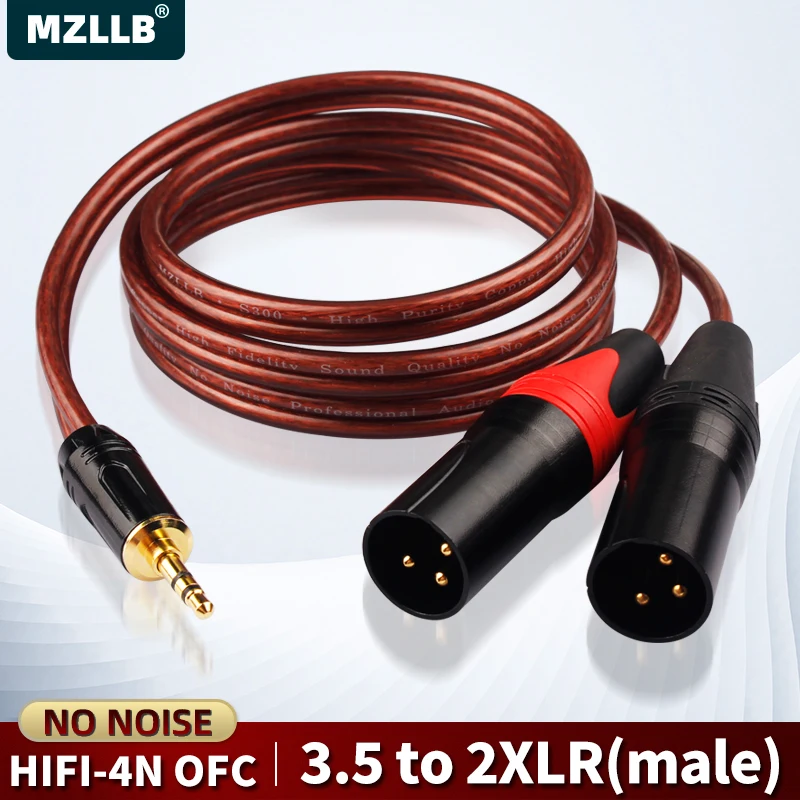 Аудиокабель MZLLB от 3,5 до двойного XLR (папа) от 1 до 2 2XLR до 3,5 HIFI OFC телефона/компьютера/плеера MP3 подключен к микшера/динамика
Аудиокабель MZLLB от 3,5 до двойного XLR (папа) от 1 до 2 2XLR до 3,5 HIFI OFC телефона/компьютера/плеера MP3 подключен к микшера/динамика