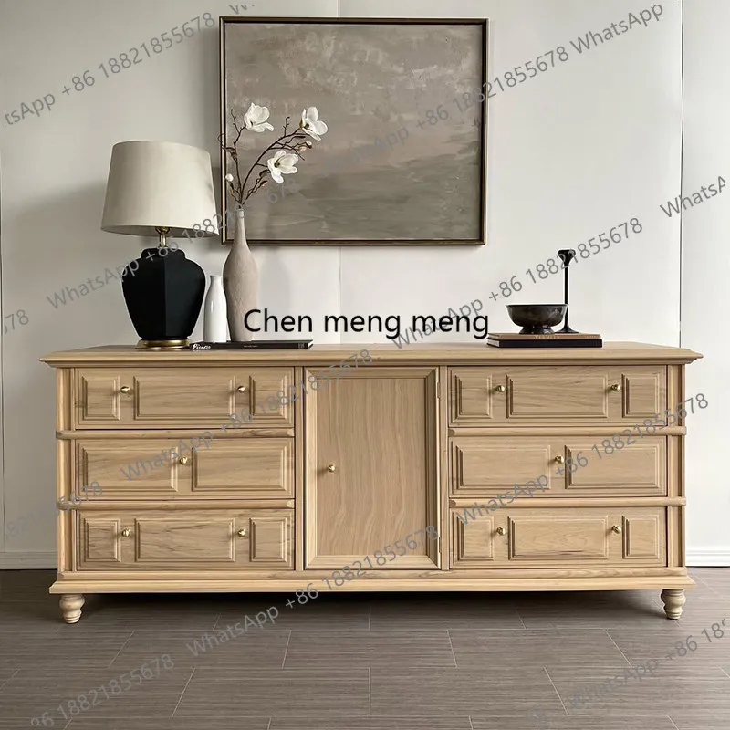 American solid wood nine-bucket side cabinet, TV cabinet, wall drawer, storage decorative cabinet
American solid wood nine-bucket side cabinet, TV cabinet, wall drawer, storage decorative cabinet