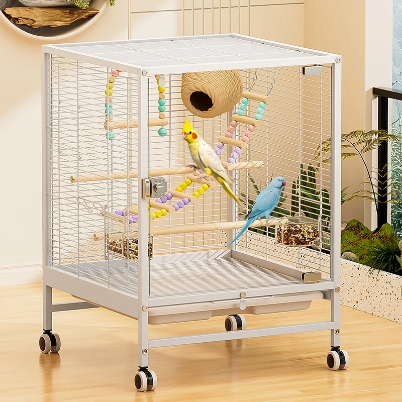 Luxury Large Bird Cage Aviary House Transparent Splash Guard Spacious Parrot Canary Cage for Hoopies or Cockatiels Bird Cage
Luxury Large Bird Cage Aviary House Transparent Splash Guard Spacious Parrot Canary Cage for Hoopies or Cockatiels Bird Cage