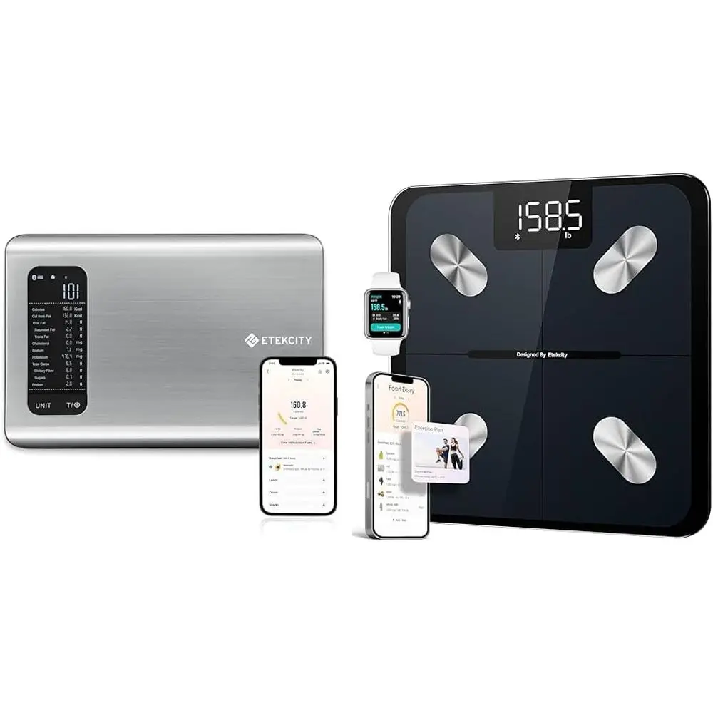 Large Digital Bathroom Scale with Stainless Steel, 400lb Capacity, Accurate to 0.05lb
Large Digital Bathroom Scale with Stainless Steel, 400lb Capacity, Accurate to 0.05lb