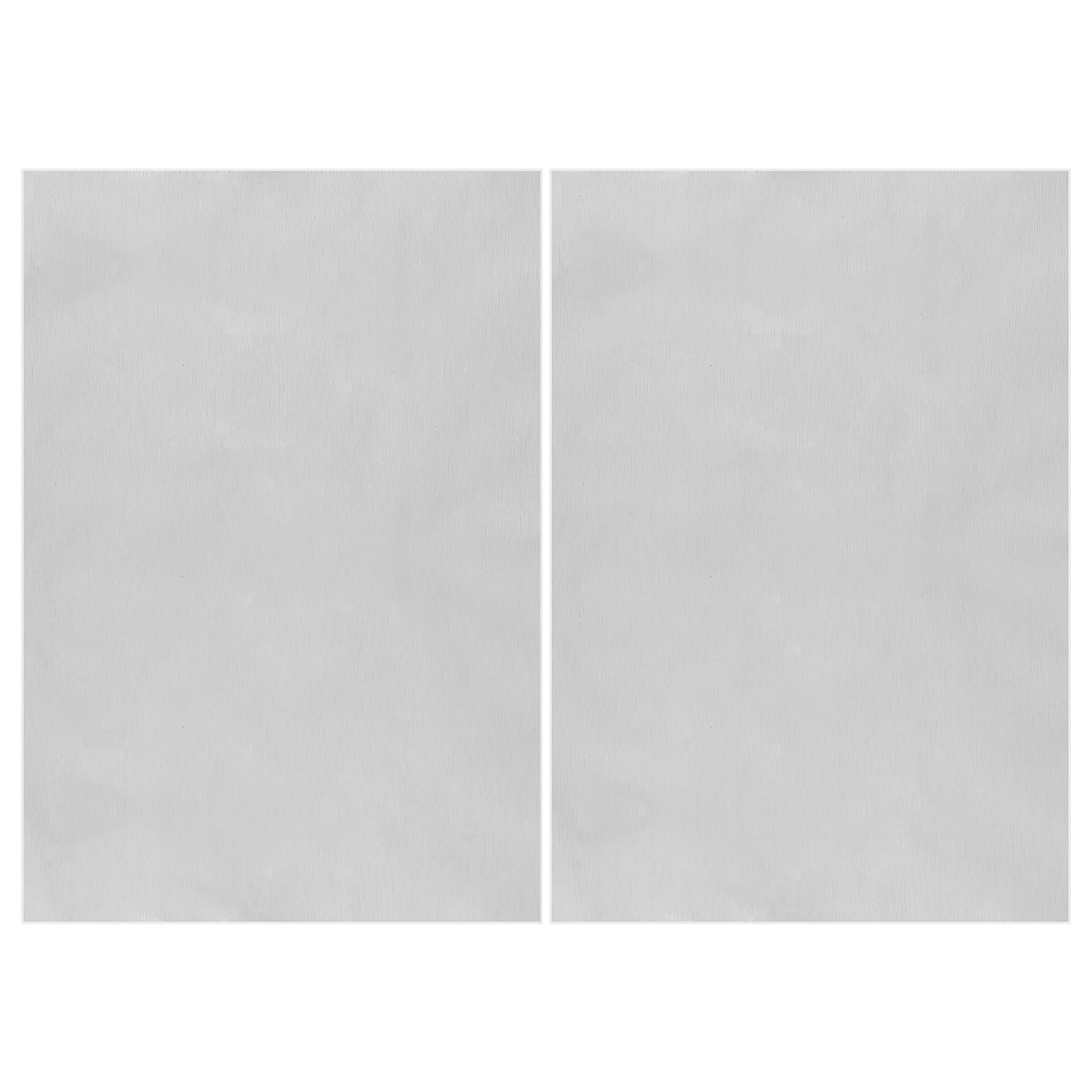 2 Sheets Brushed Film Laptop Skin Premium PVC Material Non-Fading Reusable Protective Sticker for Notebook Below 17 Inch