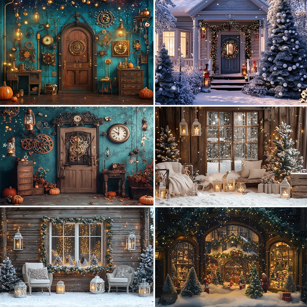 Photography Background Winter Christmas Front Door Window Snow Xmas Tree Kid Family Portrait Decor Backdrop Photo Studio
Photography Background Winter Christmas Front Door Window Snow Xmas Tree Kid Family Portrait Decor Backdrop Photo Studio