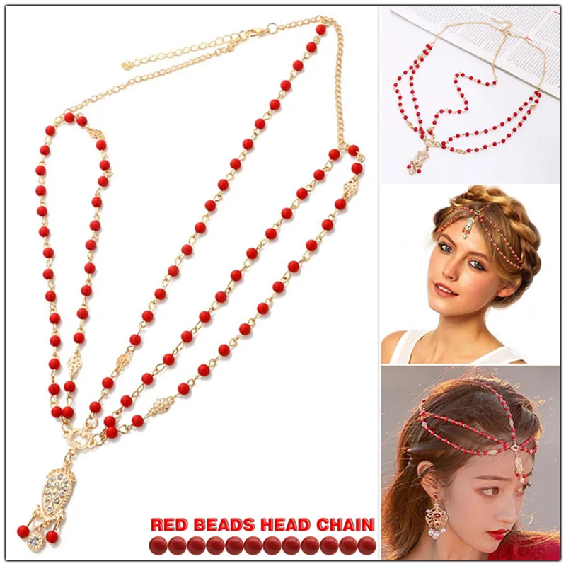 Vintage Indian Style Multilayer Fringe Crystal Beaded Pearl Headband Hair Accessory
Vintage Indian Style Multilayer Fringe Crystal Beaded Pearl Headband Hair Accessory