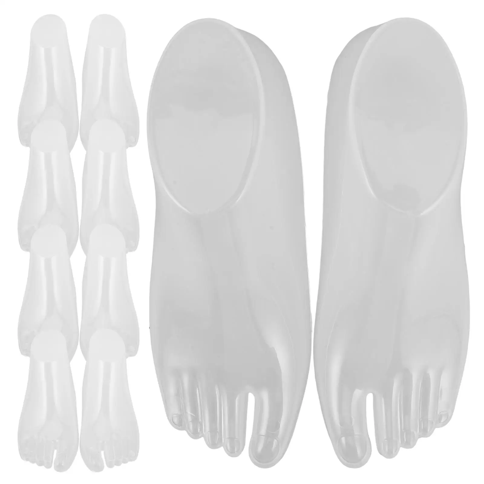 5 Pairs Shoe Stretcher Shop Supplies Girls Sneakers Accessories Socks Display Holder Pvc Kids Feet Foot Mannequin Women's
5 Pairs Shoe Stretcher Shop Supplies Girls Sneakers Accessories Socks Display Holder Pvc Kids Feet Foot Mannequin Women's
