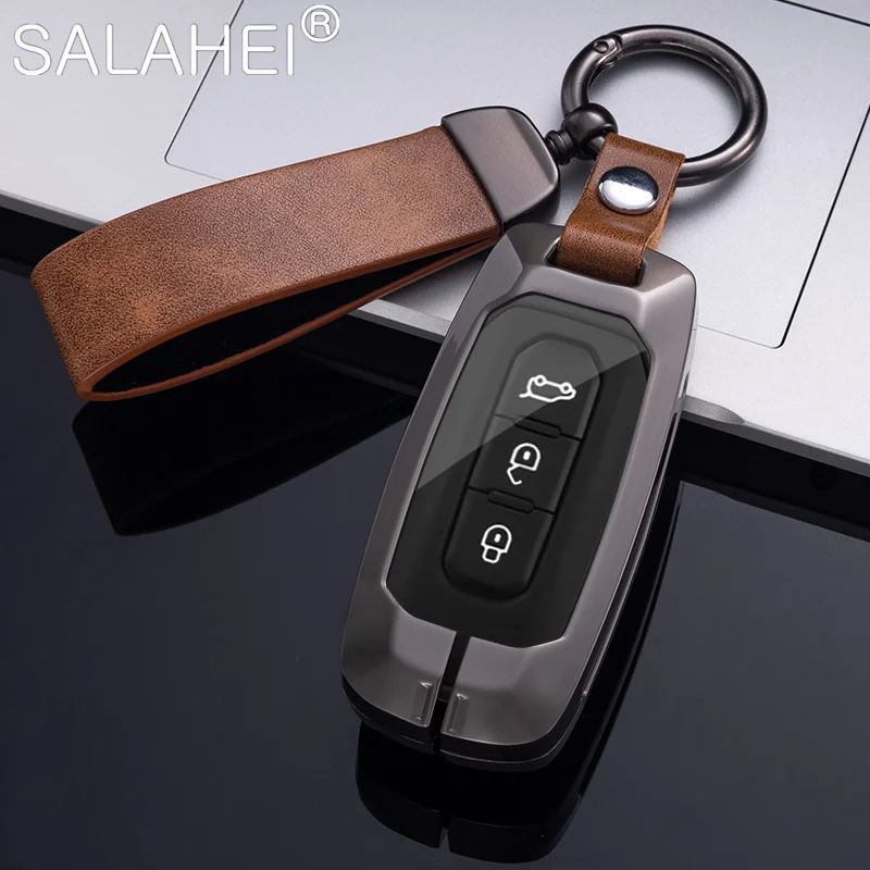 Zinc Alloy Leather Car Smart Remote Key Case For Ford Territory EV Car Key Bag Shell Holder Protector Key Chain Auto Accessories
Zinc Alloy Leather Car Smart Remote Key Case For Ford Territory EV Car Key Bag Shell Holder Protector Key Chain Auto Accessories