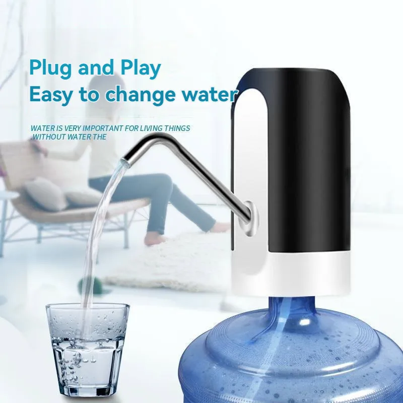 D5 Portable Water Dispenser Electric Pump Usb Rechargeable Automatic Electric Water Pump Dispenser Kitchen Tools Drink Items
D5 Portable Water Dispenser Electric Pump Usb Rechargeable Automatic Electric Water Pump Dispenser Kitchen Tools Drink Items