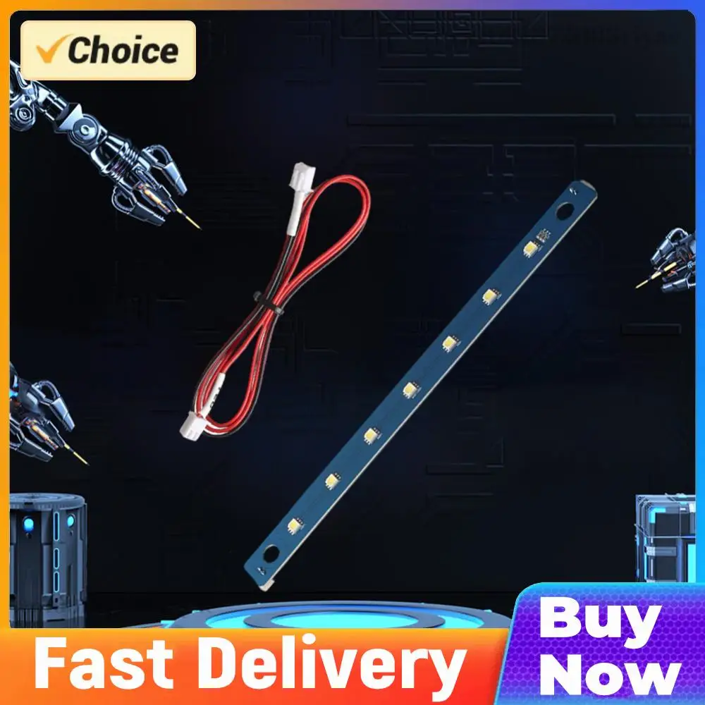 LED 24V Light Bar For FLASHFORGE Adventurer 5M AD5M Pro 7Pcs Lamp Beads with Cable 3D Printing Accessories
LED 24V Light Bar For FLASHFORGE Adventurer 5M AD5M Pro 7Pcs Lamp Beads with Cable 3D Printing Accessories