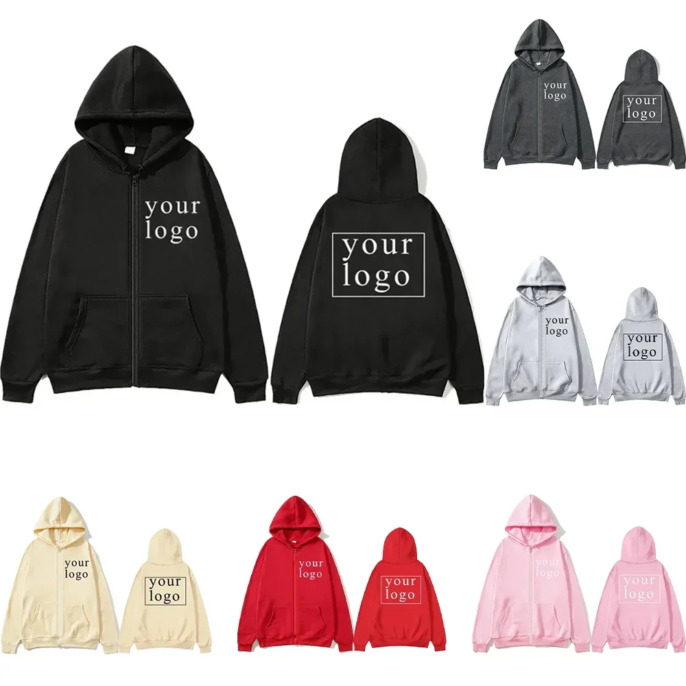 Men's and Women's DIY Zipper Cardigan Hoodie New Fashion Self-designed Logo/picture Personalized Customization as You Pleas
Men's and Women's DIY Zipper Cardigan Hoodie New Fashion Self-designed Logo/picture Personalized Customization as You Pleas