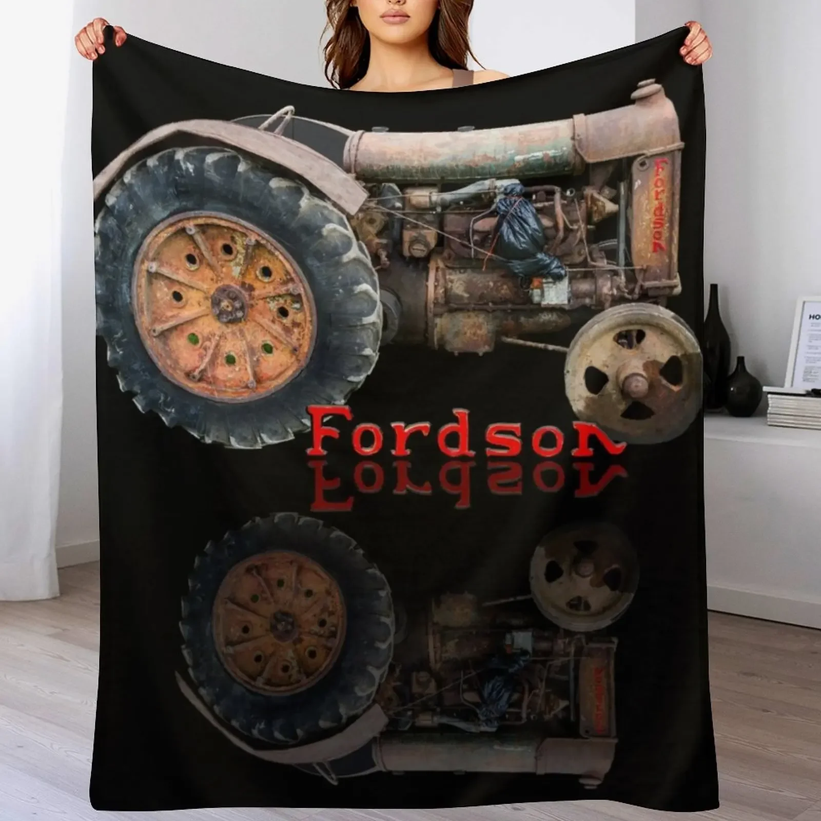 Vintage tractor Fordson Throw Blanket Decorative Throw Plaid on the sofa Camping Luxury Blankets
Vintage tractor Fordson Throw Blanket Decorative Throw Plaid on the sofa Camping Luxury Blankets