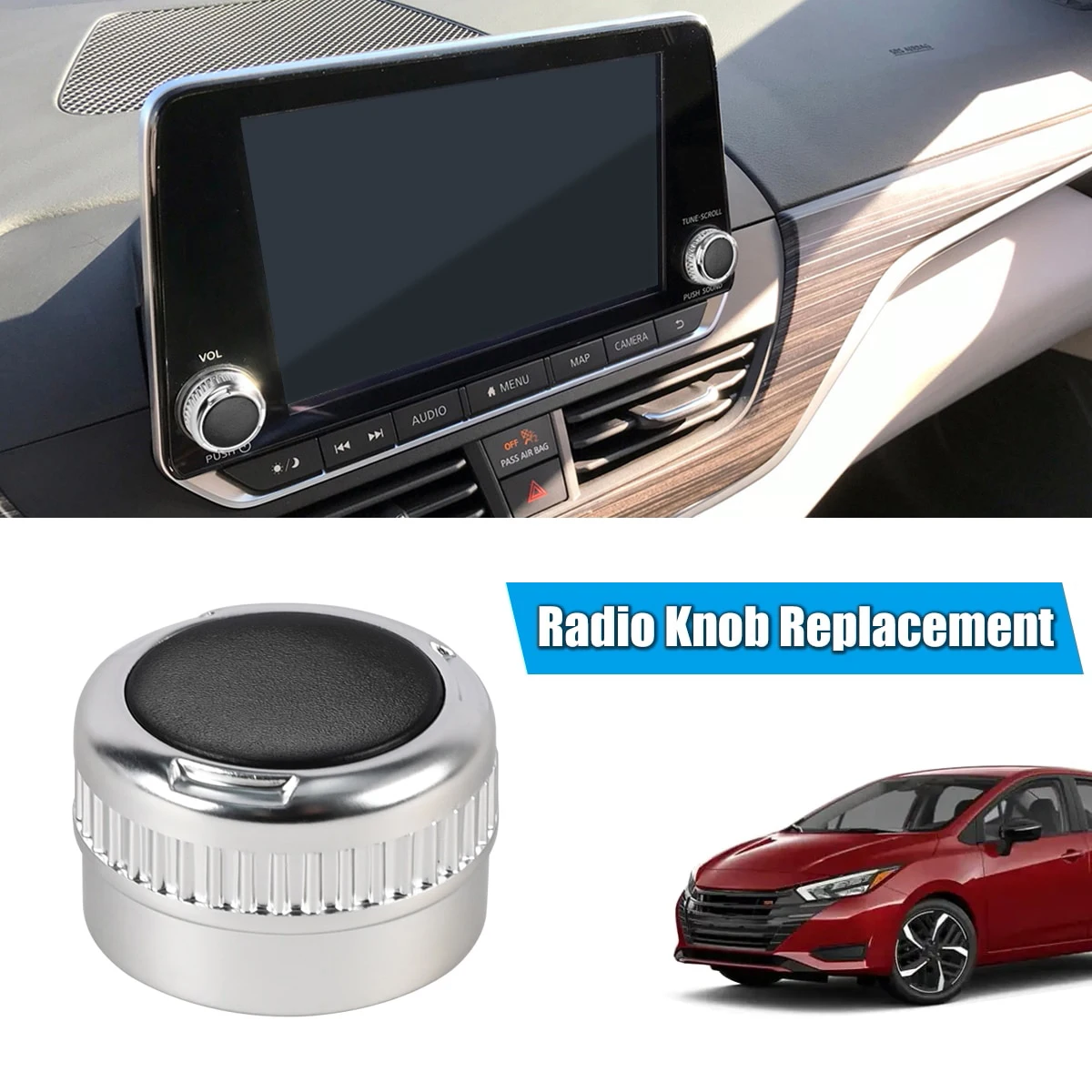 Radio Knob Button Volume Control Switch For Nissan Altima Rogue Pathfinder Sentra Versa 2019 2020 2021 2022 2023 2024 2025
Radio Knob Button Volume Control Switch For Nissan Altima Rogue Pathfinder Sentra Versa 2019 2020 2021 2022 2023 2024 2025