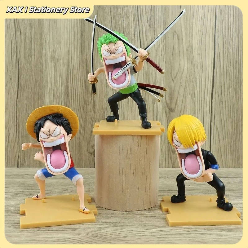 One Piece Q Version Anime Action Figures - Luffy, Zoro, Sanji Hungry Trio Desktop Decor Collectible Toy Gift
One Piece Q Version Anime Action Figures - Luffy, Zoro, Sanji Hungry Trio Desktop Decor Collectible Toy Gift