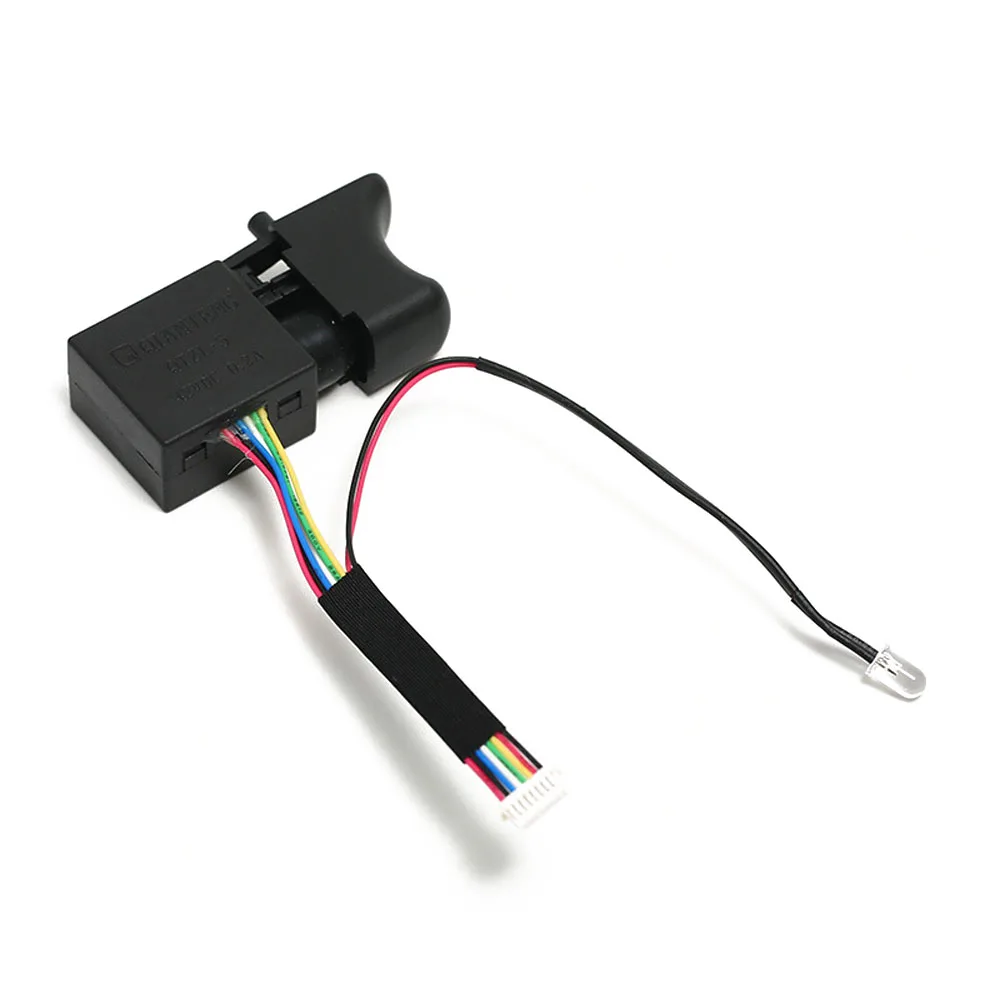 Electric Drill Switch Brushless Drill Speed Controller 8-wire Speed Regulation Forward and Reverse Switch for 2016/169 Wrench
Electric Drill Switch Brushless Drill Speed Controller 8-wire Speed Regulation Forward and Reverse Switch for 2016/169 Wrench