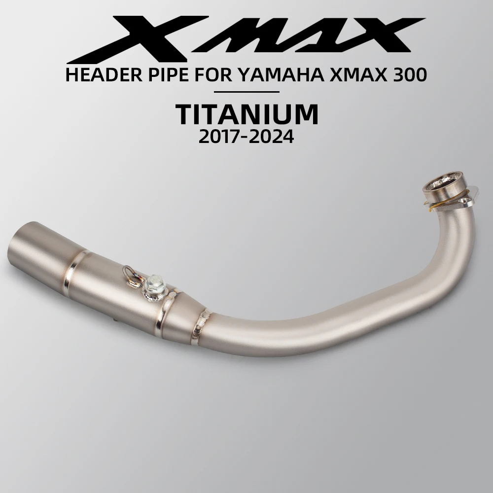 Motorcycle Exhaust Accessories high performance Titanium Alloy Semi-Blue Headers Front End Link Pipe For XMAX 300 2017-2024
Motorcycle Exhaust Accessories high performance Titanium Alloy Semi-Blue Headers Front End Link Pipe For XMAX 300 2017-2024