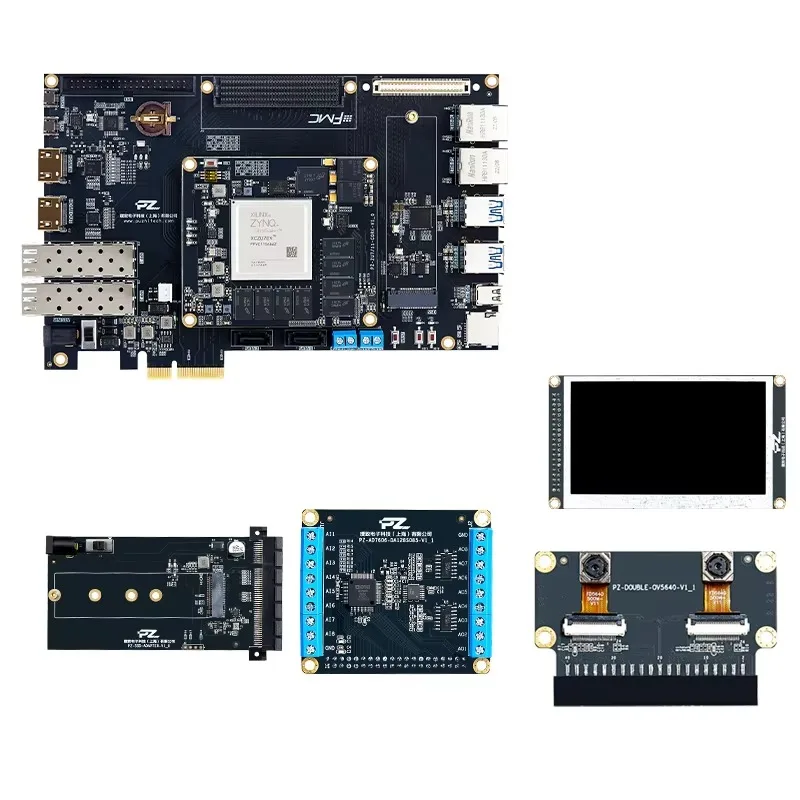 Development Board Single Board Computer Puzhi PZ-ZU7EV-KFB Evaluation Kit Xilinx ZYNQ UltraScale+ Xilinx Fpga Development Board
Development Board Single Board Computer Puzhi PZ-ZU7EV-KFB Evaluation Kit Xilinx ZYNQ UltraScale+ Xilinx Fpga Development Board