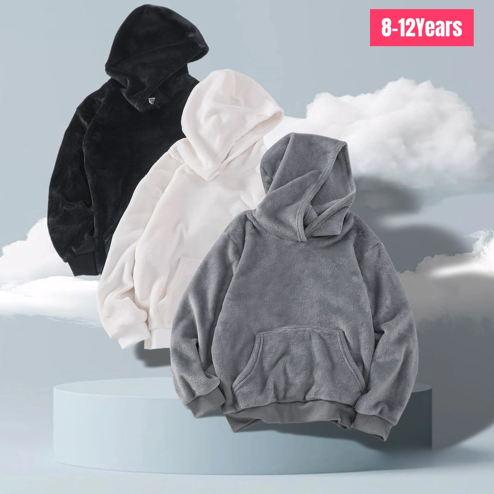 New Kids Boys Hoodie Long Sleeve Autumn Winter 3 Pcs Solid Color Children Tops Casual Soft Warm Fashion Comfort Girls Clothing
New Kids Boys Hoodie Long Sleeve Autumn Winter 3 Pcs Solid Color Children Tops Casual Soft Warm Fashion Comfort Girls Clothing
