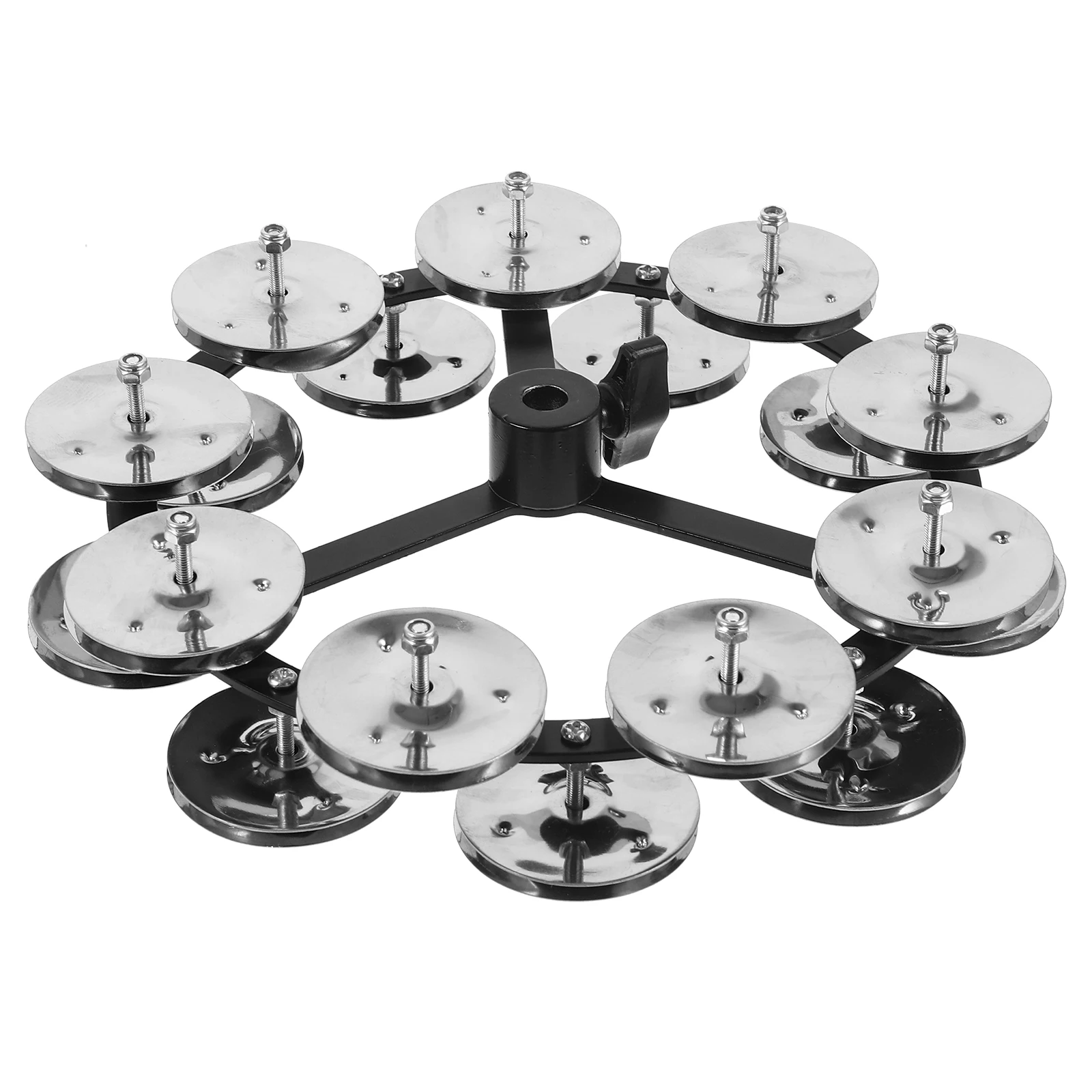 Double Rows Cymbal Tambourine Hihat Drum Accessory Bell Ring For Percussion Steel Plate Design Popular Music Use Exquisite
Double Rows Cymbal Tambourine Hihat Drum Accessory Bell Ring For Percussion Steel Plate Design Popular Music Use Exquisite