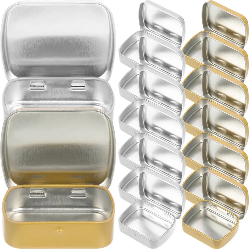 20 Pcs Tin Box Accessories Organizer Mini Bead Storage Containers Tinplate Iron Can
20 Pcs Tin Box Accessories Organizer Mini Bead Storage Containers Tinplate Iron Can