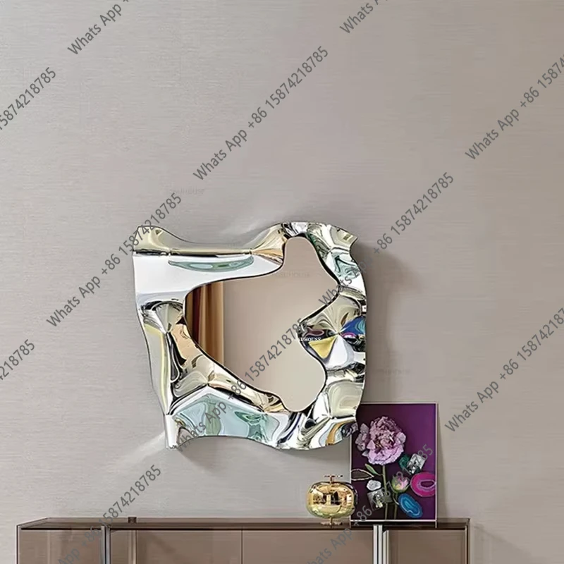 AIrregular Ripple Pattern Golden Wall Decoration Mirror, Modern Luxury Stainless Steel Art Decoration Wall Sculpture GN028VX
AIrregular Ripple Pattern Golden Wall Decoration Mirror, Modern Luxury Stainless Steel Art Decoration Wall Sculpture GN028VX