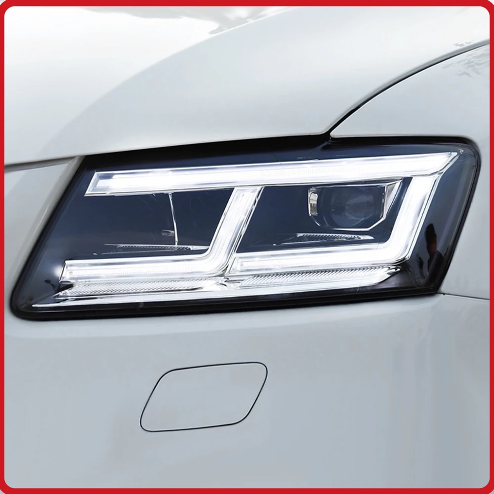 For Audi Q5 8R 2009-2018 Headlights Assembly Upgrade LED Lens Car Accessories Startup Effect Flashing Turn Light Plug and Play
For Audi Q5 8R 2009-2018 Headlights Assembly Upgrade LED Lens Car Accessories Startup Effect Flashing Turn Light Plug and Play
