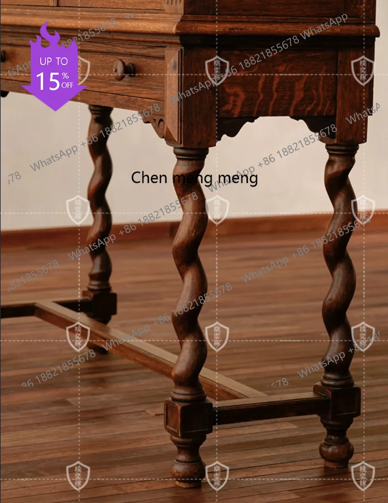 Тумба-витрина M02 в средневековом французском стиле, буфет для прихожей, винный шкаф, ретро-дизайнерский приставной шкаф
Тумба-витрина M02 в средневековом французском стиле, буфет для прихожей, винный шкаф, ретро-дизайнерский приставной шкаф