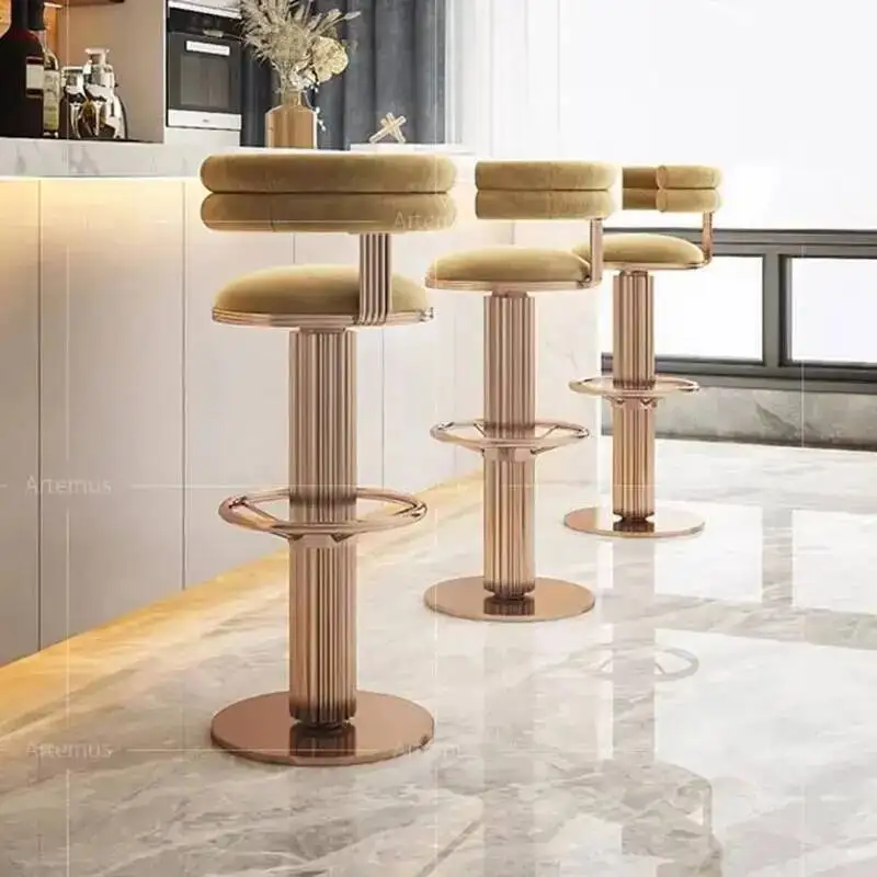 Stools Bar Office Room Living Velvet Kitchen Nordic Reception Desks Make Up Barstools Balcony Adjustable Sillas Unique Furniture
Stools Bar Office Room Living Velvet Kitchen Nordic Reception Desks Make Up Barstools Balcony Adjustable Sillas Unique Furniture
