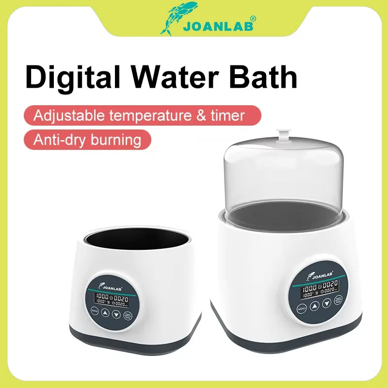JOANLAB Водяная баня Лабораторный цифровой дисплей с постоянной температурой Функция защиты от сухого горения 2л 110/220 В
JOANLAB Водяная баня Лабораторный цифровой дисплей с постоянной температурой Функция защиты от сухого горения 2л 110/220 В