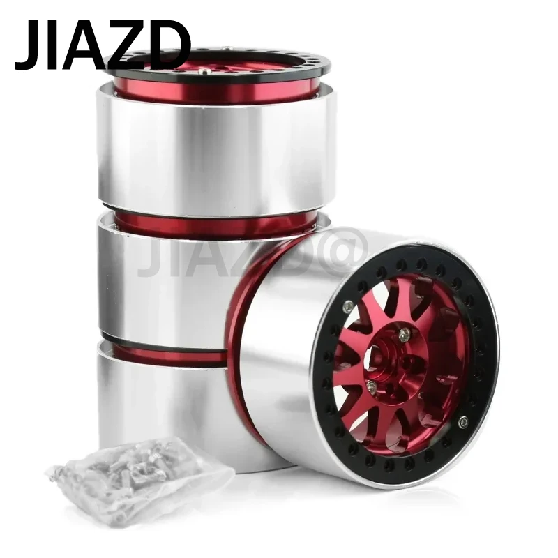 4pcs Metal 2.2" Beadlock Wheel Rim Wheel Hub for 1/10 RC Crawler Axial SCX10 Pro Wraith Capra RR10 RBX10TRX4 D90
4pcs Metal 2.2" Beadlock Wheel Rim Wheel Hub for 1/10 RC Crawler Axial SCX10 Pro Wraith Capra RR10 RBX10TRX4 D90
