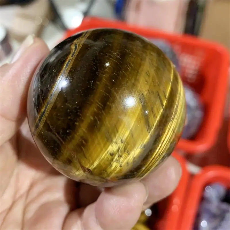 Natural Yellow Tiger Eye Stone Sphere Carving Healing Crystal Beautiful Home Desk Ornament Meditation Decoration gift 1PCS
Natural Yellow Tiger Eye Stone Sphere Carving Healing Crystal Beautiful Home Desk Ornament Meditation Decoration gift 1PCS