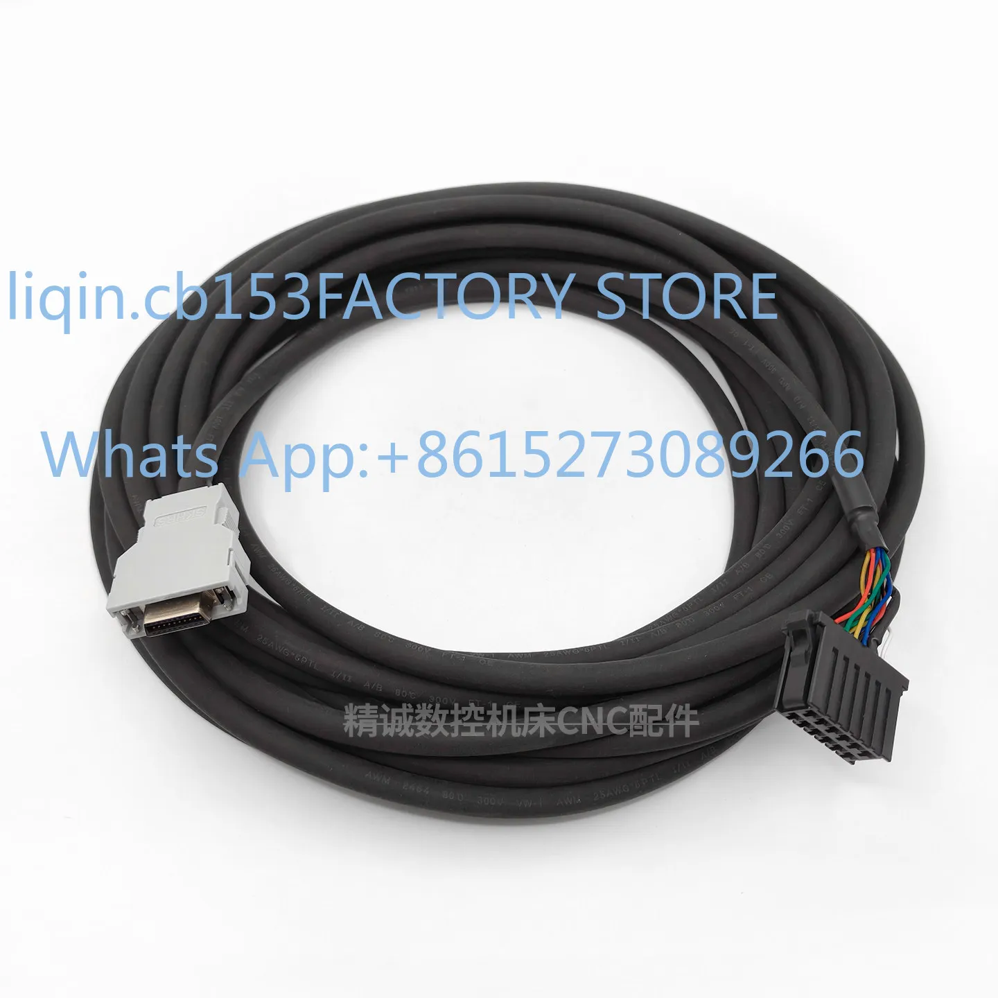 Servo motor spindle encoder line PLG line A06B-6078-K811 imported drag chain line original connector
Servo motor spindle encoder line PLG line A06B-6078-K811 imported drag chain line original connector