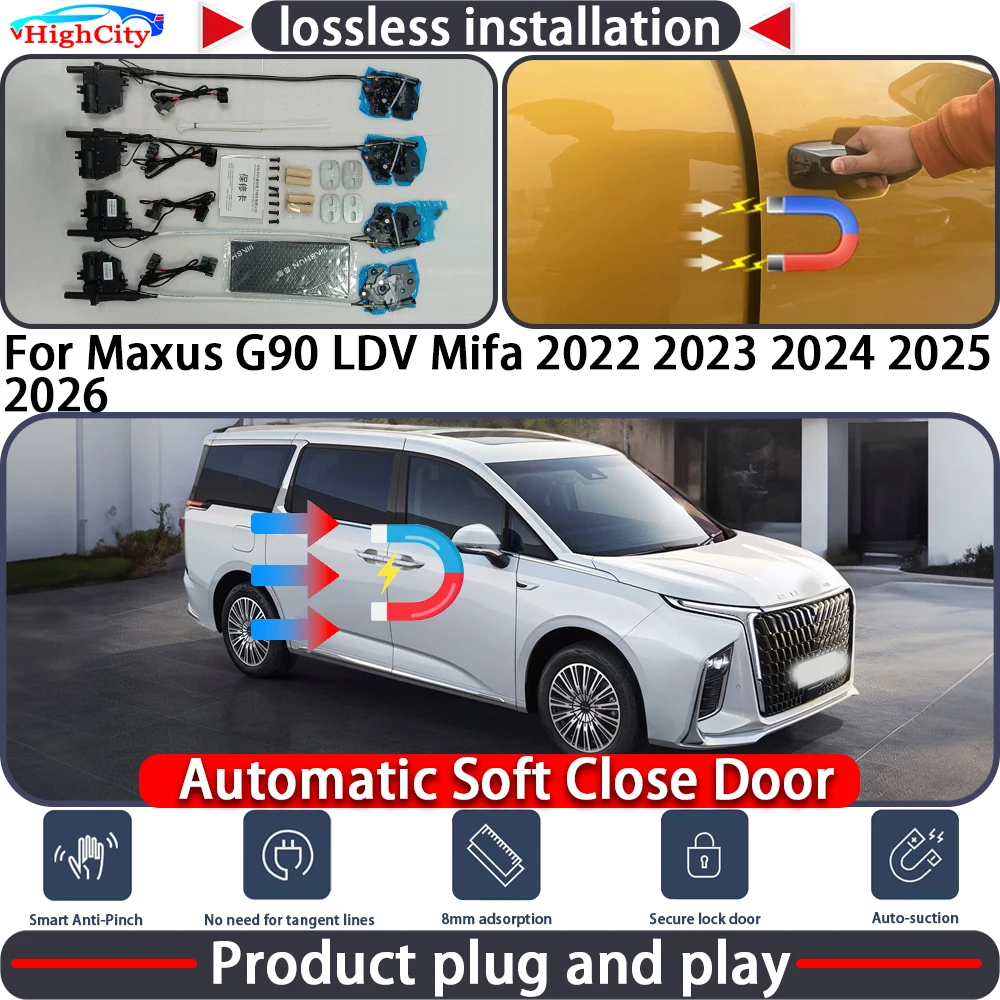 Electric Closing Door Lock Actuator for Maxus G90 LDV Mifa 2022 2023 2024 2025 2026 Soft Close Power Latch System Auto Pull Door
Electric Closing Door Lock Actuator for Maxus G90 LDV Mifa 2022 2023 2024 2025 2026 Soft Close Power Latch System Auto Pull Door