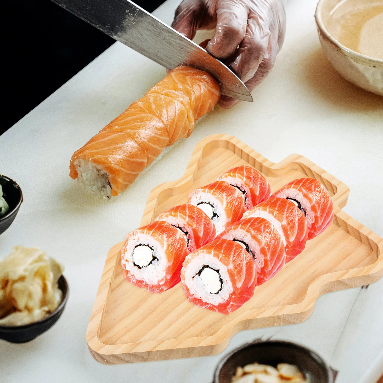 Christmas Tree Food Plate Wooden Trays Sushi Serving Board Snack Tray Dessert Dish Holiday Dinner Party Christmas Serving Plate 
Christmas Tree Food Plate Wooden Trays Sushi Serving Board Snack Tray Dessert Dish Holiday Dinner Party Christmas Serving Plate