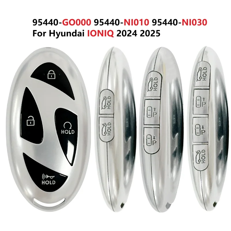 OEM PCB PN 95440-GO000 95440-NI010 95440-NI030 For Hyundai IONIQ 2024 2025 Smart Remote Key 6/7/8 Buttons 433MHz 4A Chip
OEM PCB PN 95440-GO000 95440-NI010 95440-NI030 For Hyundai IONIQ 2024 2025 Smart Remote Key 6/7/8 Buttons 433MHz 4A Chip