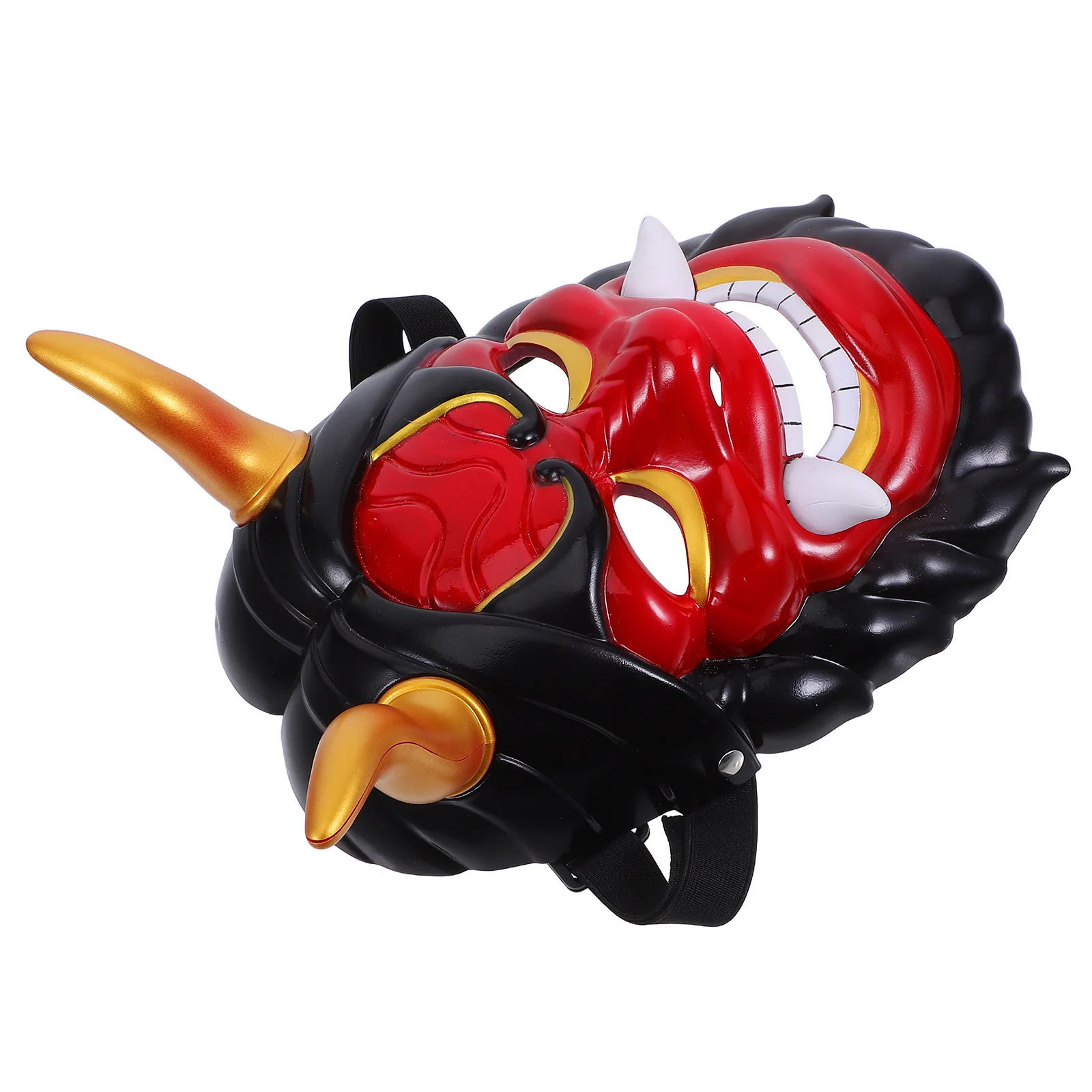 Japanese Hannya Demon Mask Horned Full Face Cosplay Halloween Party Festival Mask Reusable Lightweight Creepy Masks
Japanese Hannya Demon Mask Horned Full Face Cosplay Halloween Party Festival Mask Reusable Lightweight Creepy Masks