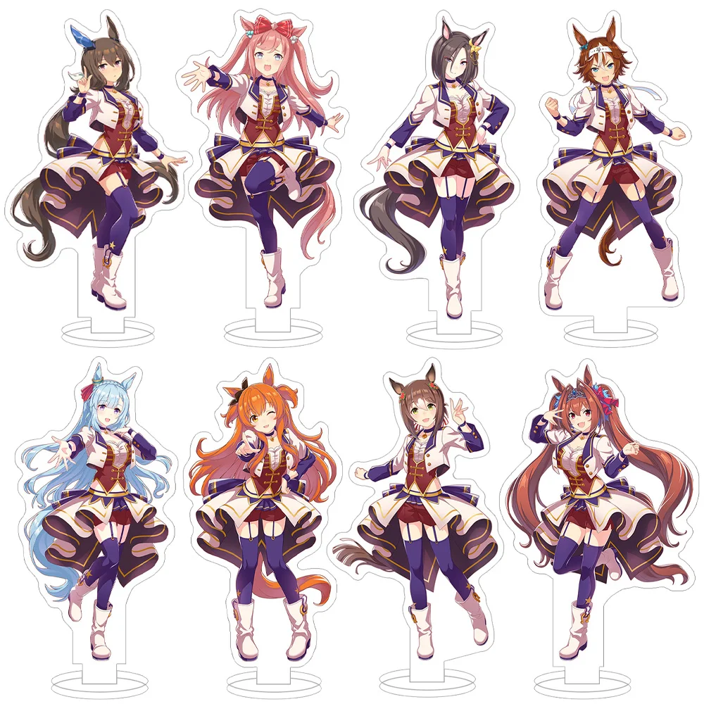 Pretty Derby game character Maruzensky Agnes Tachyon Matikanefukukitaru King Halo Special Week Anime Toy Acrylic stand ornament 
Pretty Derby game character Maruzensky Agnes Tachyon Matikanefukukitaru King Halo Special Week Anime Toy Acrylic stand ornament