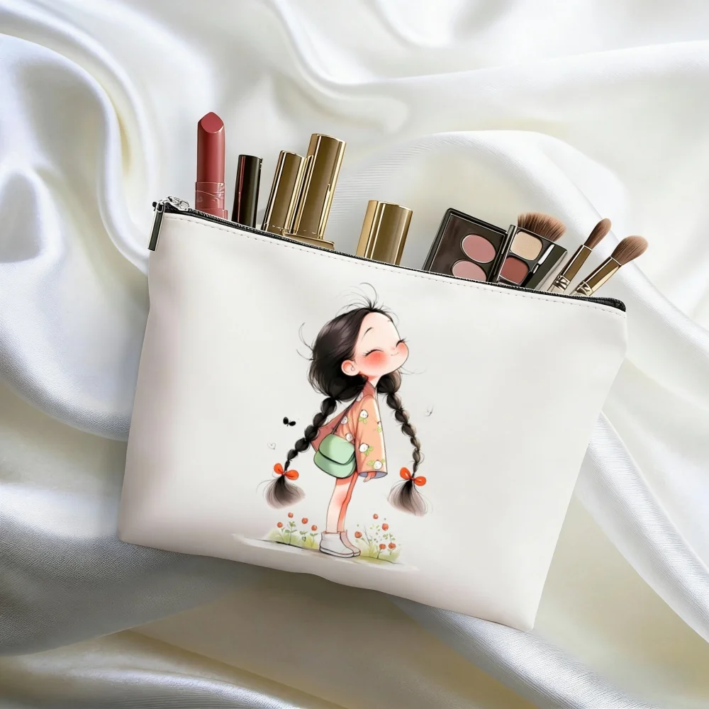 1pc Fun Cartoon Illustration Zipper Storage Bag, Stylish Multi-Functional Cosmetic Organizer, Portable Travel Toiletry Bag
1pc Fun Cartoon Illustration Zipper Storage Bag, Stylish Multi-Functional Cosmetic Organizer, Portable Travel Toiletry Bag