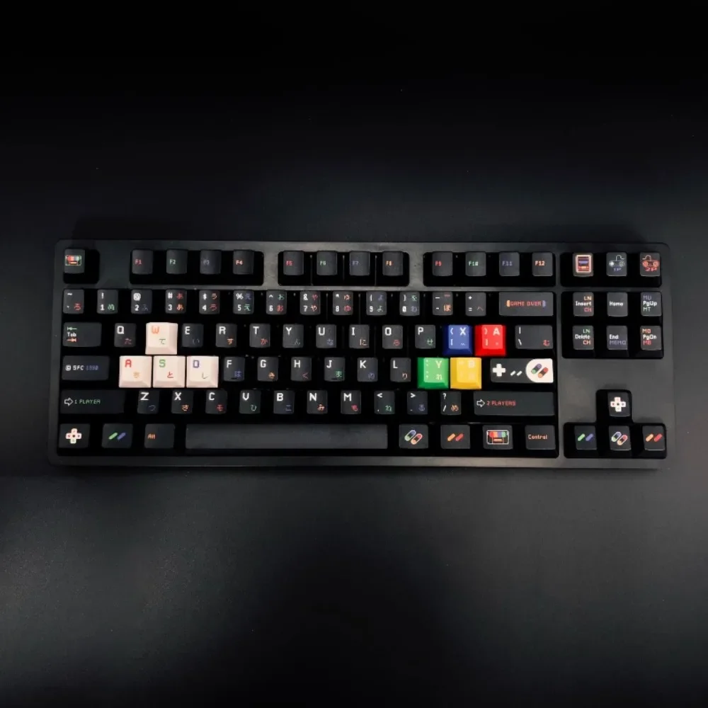 SFC 1990 Children's Keycap Set 142Key PBT Custom Keyboard Cap Cherry Profile Gaming KeyCap for Mechanical Keyboard Wooting MAD68
SFC 1990 Children's Keycap Set 142Key PBT Custom Keyboard Cap Cherry Profile Gaming KeyCap for Mechanical Keyboard Wooting MAD68