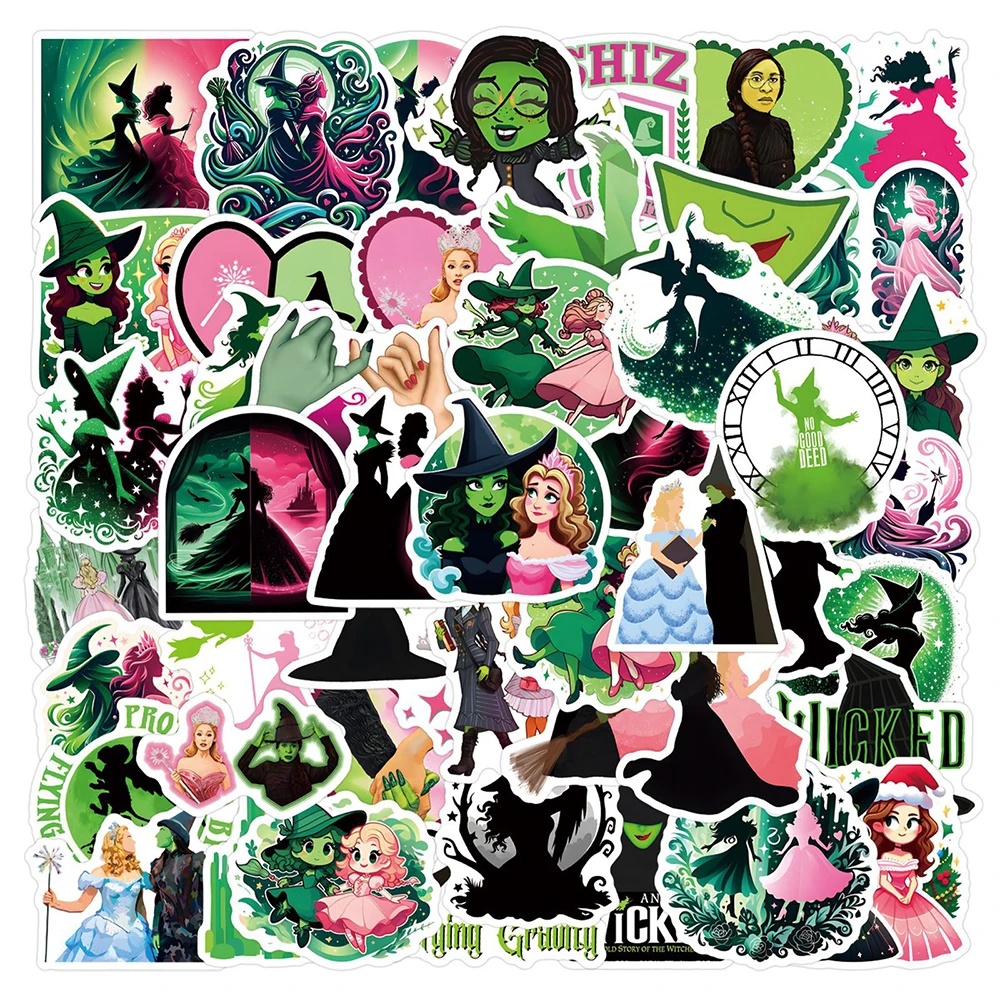 10/30/50/110pcs Cartoon Movie Wicked Part One Stickers Waterproof Decals Notebook Laptop Phone Funny Graffiti Sticker Decoration
10/30/50/110pcs Cartoon Movie Wicked Part One Stickers Waterproof Decals Notebook Laptop Phone Funny Graffiti Sticker Decoration