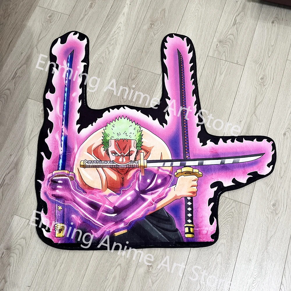 Irregular Rugs Anime One Piece Roronoa Zoro Customize Cartoon Rug Handmade Carpet Area Rug for Home Decor
Irregular Rugs Anime One Piece Roronoa Zoro Customize Cartoon Rug Handmade Carpet Area Rug for Home Decor