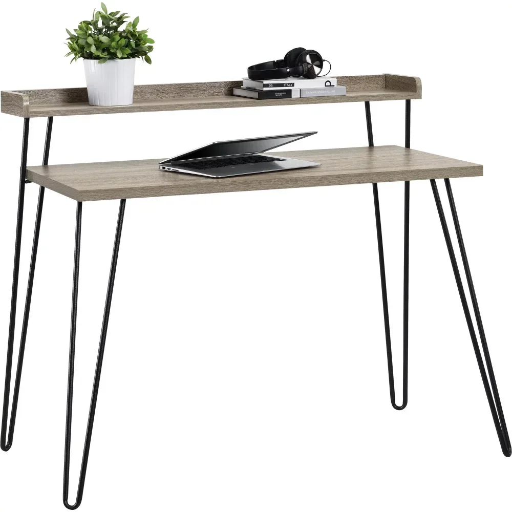 Griffin Retro Computer Desk with Riser,Metal,Paper,PB,Powder Coating, 23.80 X 44.70 X 35.40 Inches
Griffin Retro Computer Desk with Riser,Metal,Paper,PB,Powder Coating, 23.80 X 44.70 X 35.40 Inches